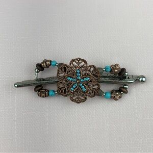 Lilla Rose Flexi Hair Clip Tawny Copper Flexi Hair Clip FX-2605 S (Small)
